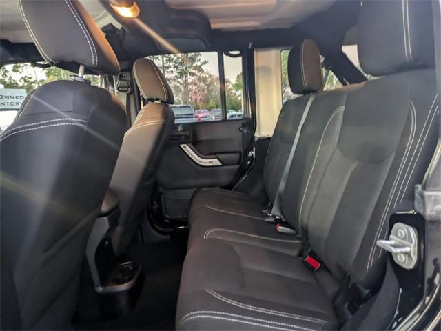 used 2015 Jeep Wrangler Unlimited car, priced at $17,754