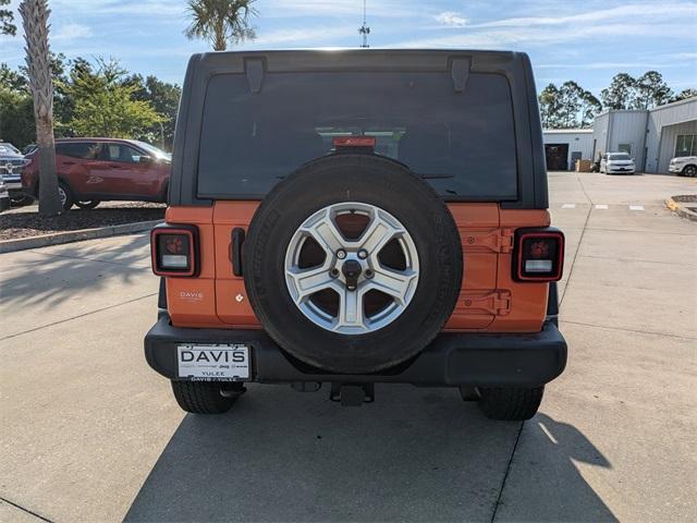 used 2018 Jeep Wrangler Unlimited car, priced at $21,954