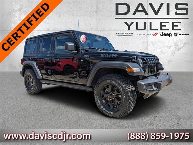 used 2022 Jeep Wrangler Unlimited car, priced at $35,404