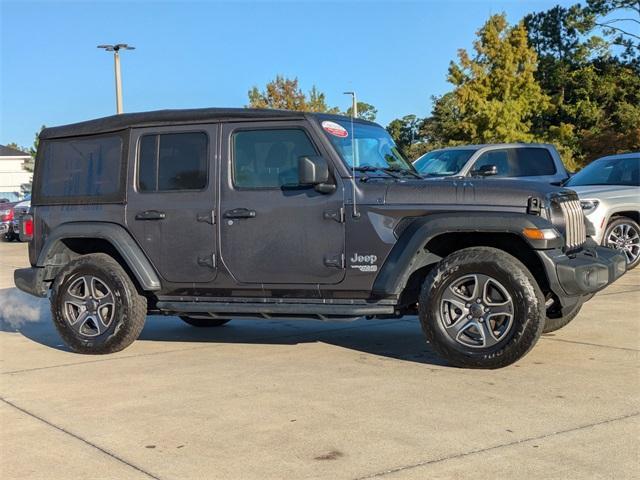 used 2021 Jeep Wrangler Unlimited car, priced at $29,894