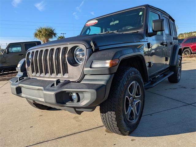 used 2021 Jeep Wrangler Unlimited car, priced at $29,894
