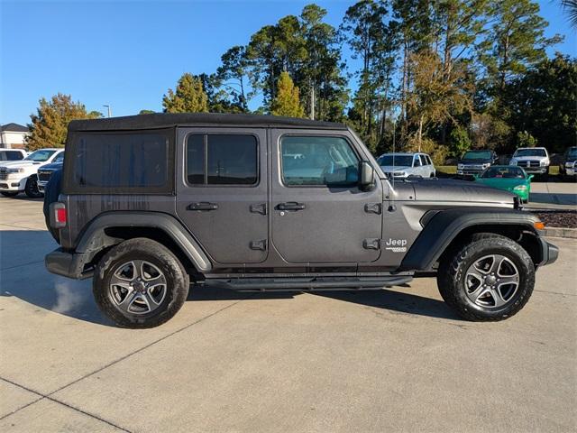 used 2021 Jeep Wrangler Unlimited car, priced at $29,894