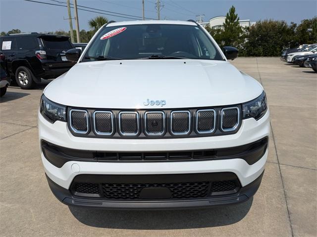 used 2022 Jeep Compass car, priced at $21,554