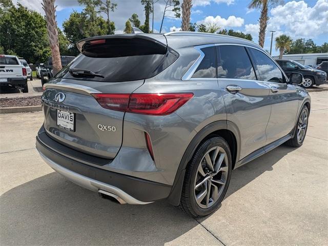 used 2021 INFINITI QX50 car, priced at $28,294