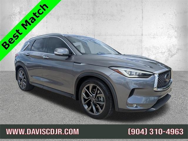 used 2021 INFINITI QX50 car, priced at $27,954