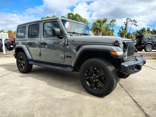 used 2022 Jeep Wrangler Unlimited car, priced at $40,754