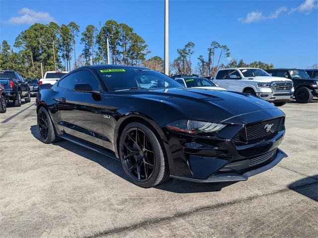 used 2021 Ford Mustang car, priced at $35,454