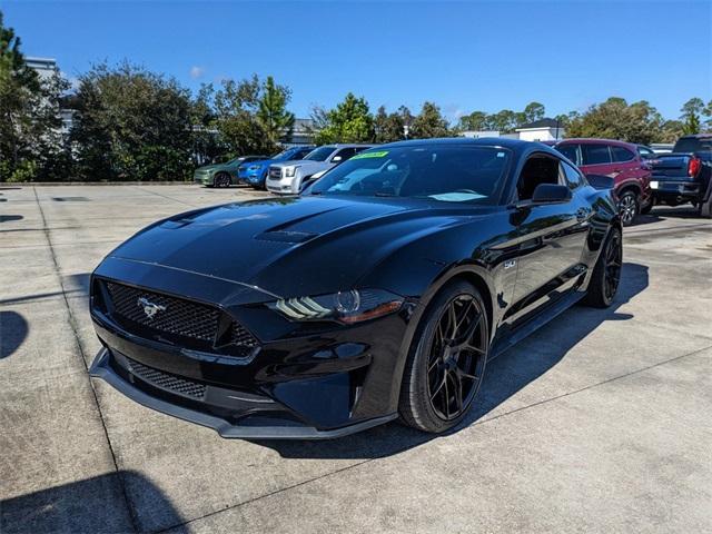 used 2021 Ford Mustang car, priced at $35,454