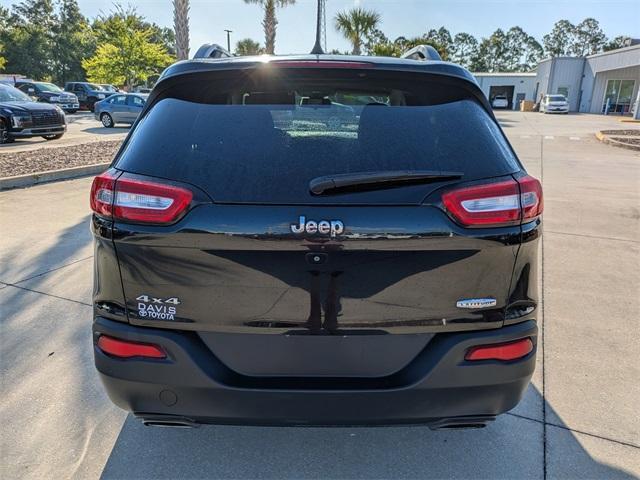 used 2018 Jeep Cherokee car, priced at $14,754