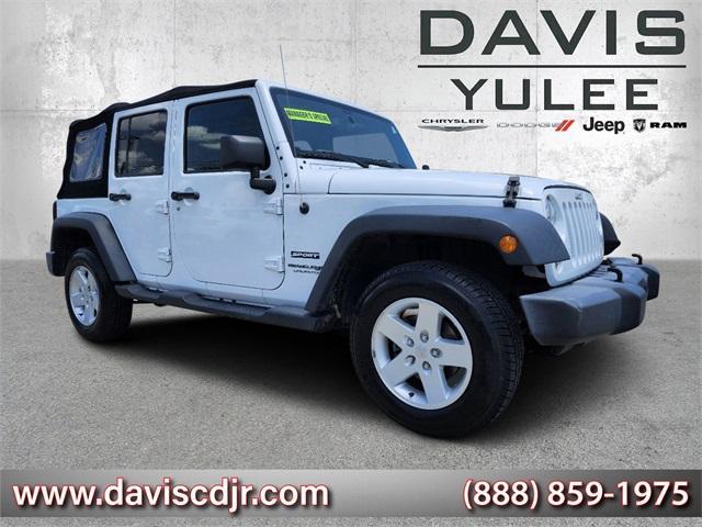 used 2018 Jeep Wrangler JK Unlimited car, priced at $23,854