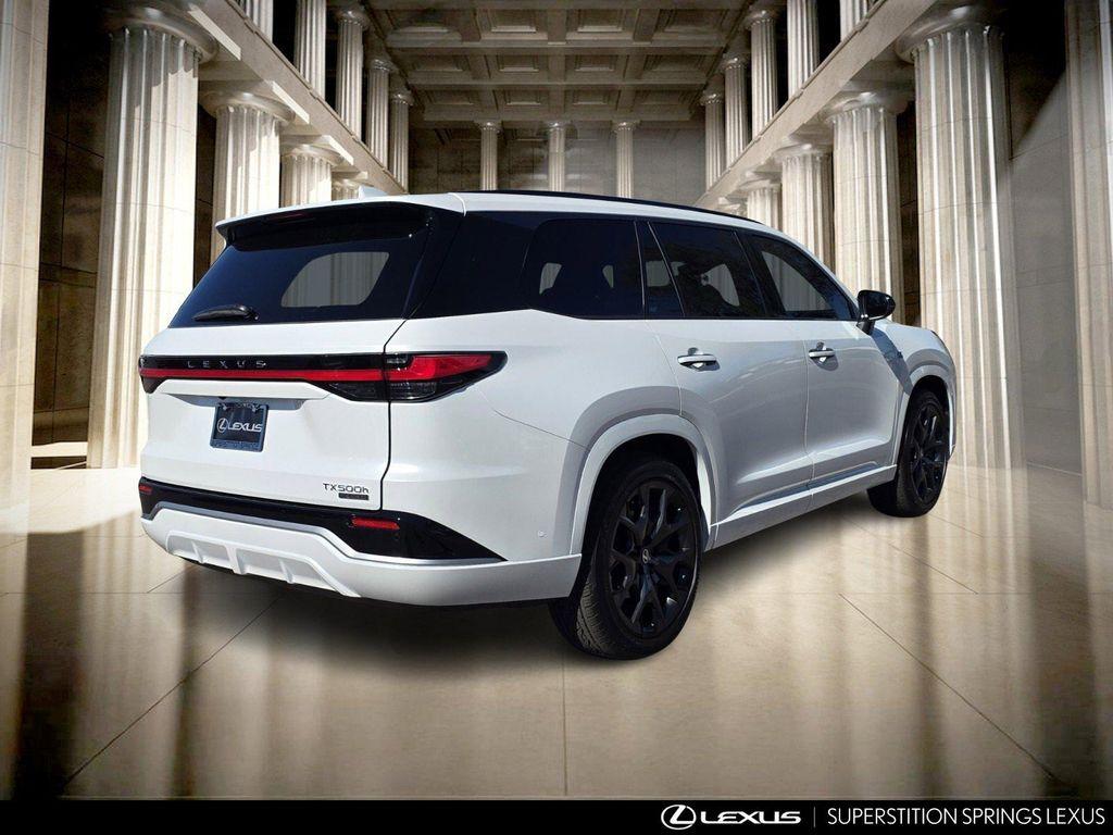 new 2026 Lexus TX 500h car, priced at $74,505