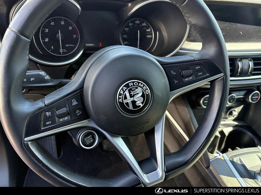 used 2018 Alfa Romeo Stelvio car, priced at $14,658