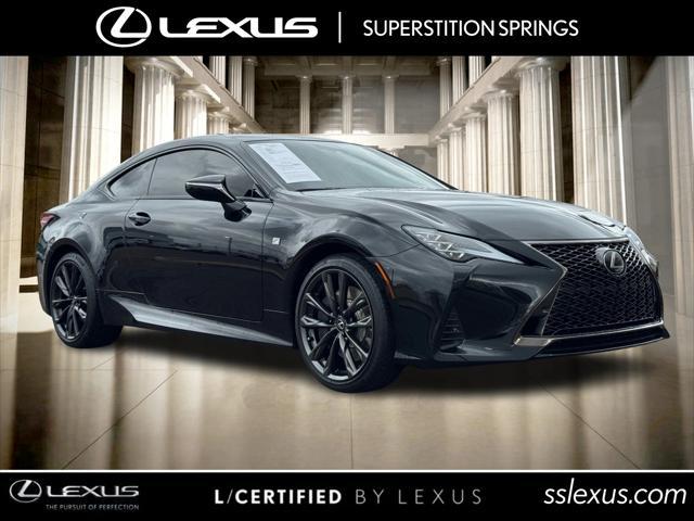 used 2023 Lexus RC 350 car, priced at $49,487