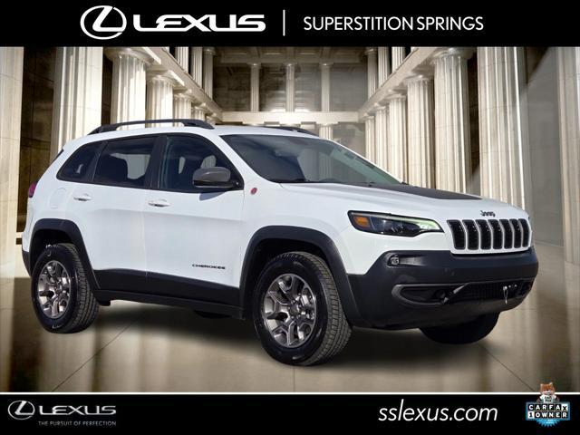 used 2020 Jeep Cherokee car, priced at $22,369