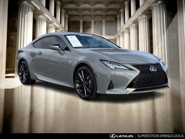 used 2024 Lexus RC 350 car, priced at $54,697