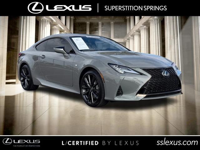 used 2024 Lexus RC 350 car, priced at $54,697