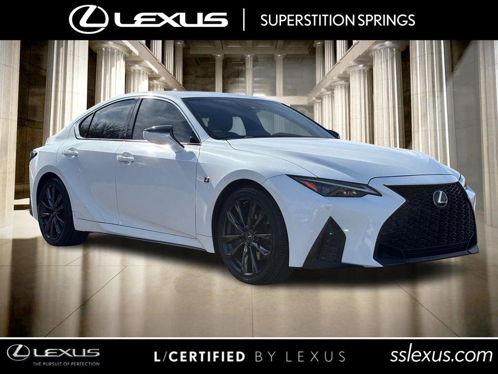 used 2021 Lexus IS 350 car, priced at $38,647