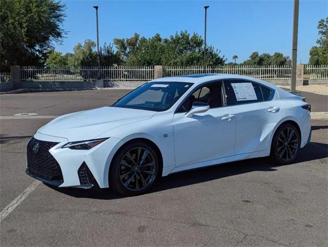 used 2023 Lexus IS 350 car, priced at $46,983