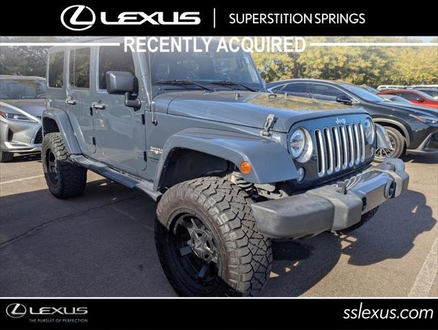 used 2016 Jeep Wrangler Unlimited car, priced at $21,910