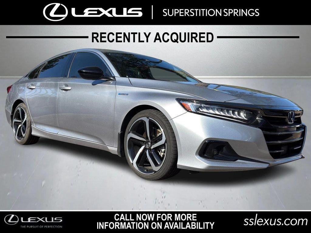 used 2022 Honda Accord Hybrid car, priced at $25,683
