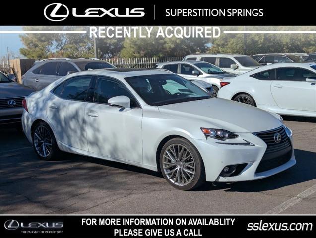 used 2015 Lexus IS 250 car, priced at $20,867