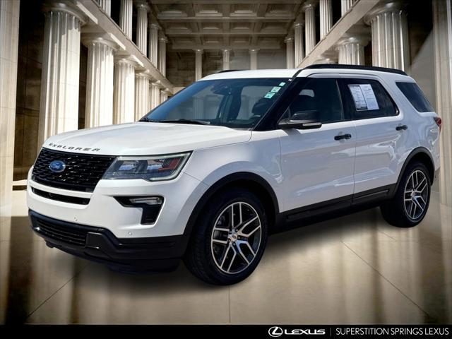 used 2018 Ford Explorer car, priced at $23,466