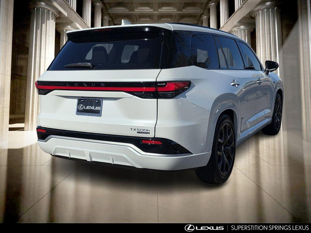 new 2026 Lexus TX 500h car, priced at $73,345