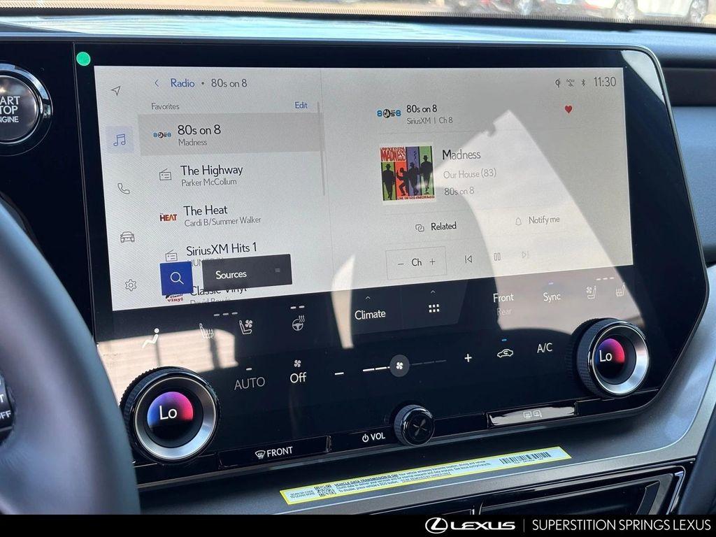 new 2026 Lexus TX 350 car, priced at $66,215