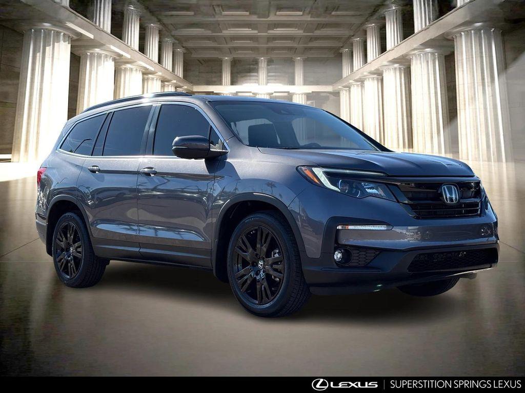 used 2021 Honda Pilot car, priced at $27,895