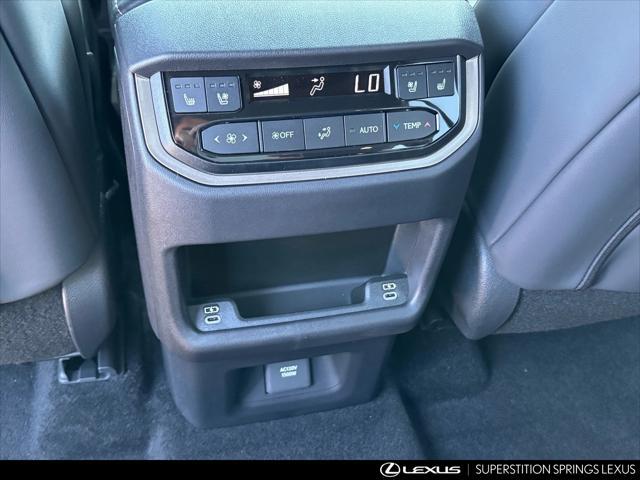 new 2025 Lexus TX 500h car, priced at $79,930