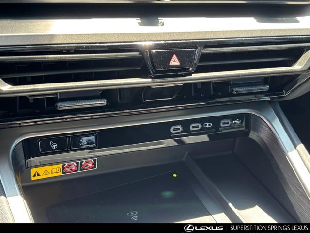 new 2025 Lexus TX 500h car, priced at $79,930