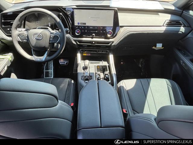 new 2025 Lexus TX 500h car, priced at $79,930