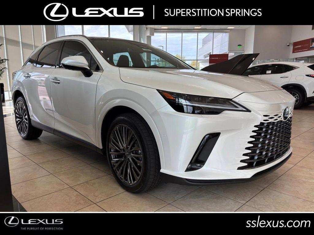 new 2025 Lexus RX 450h+ car, priced at $76,895