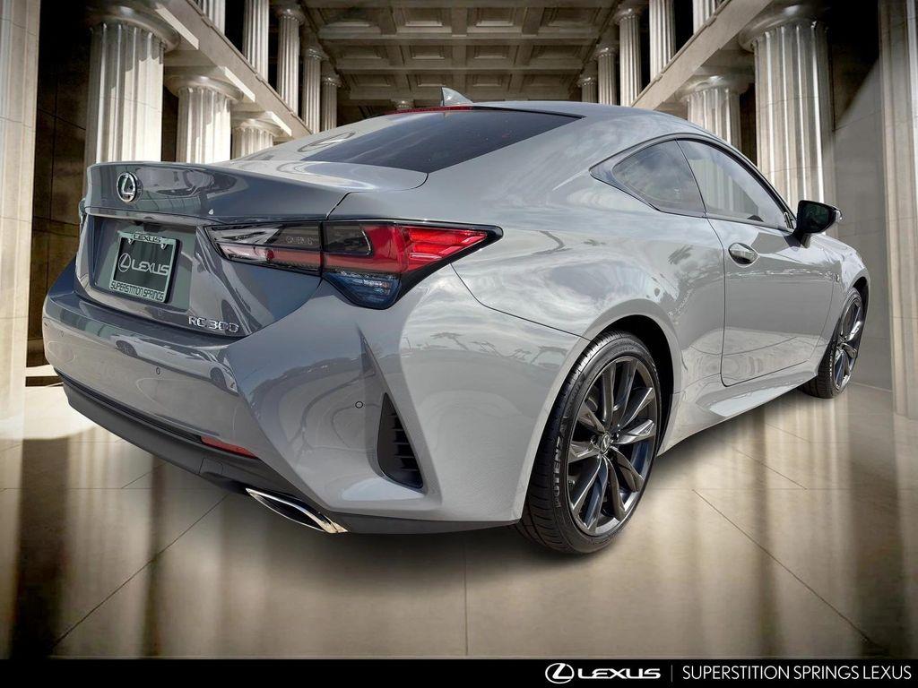 new 2025 Lexus RC 300 car, priced at $54,930