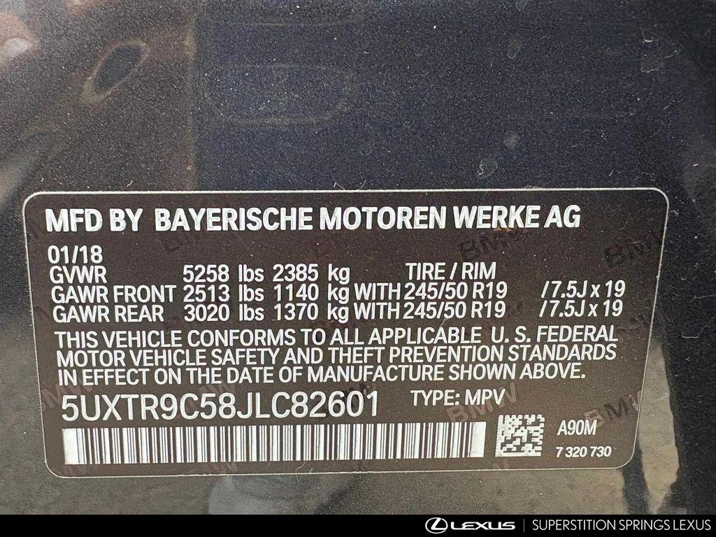 used 2018 BMW X3 car, priced at $21,968