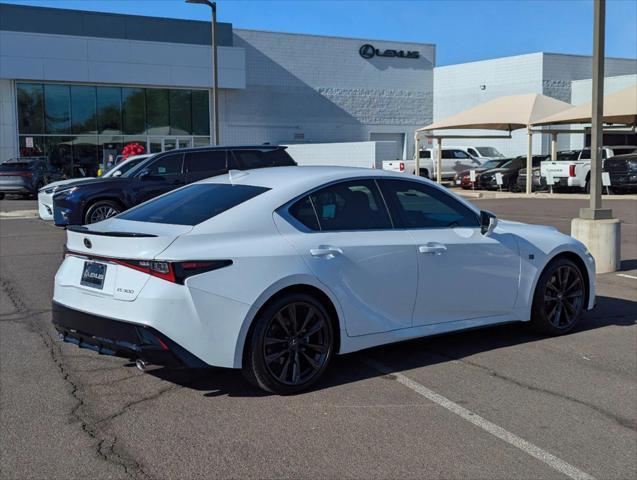 new 2024 Lexus IS 300 car, priced at $44,165