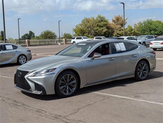 used 2020 Lexus LS 500 car, priced at $54,891