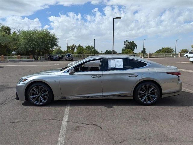 used 2020 Lexus LS 500 car, priced at $54,891