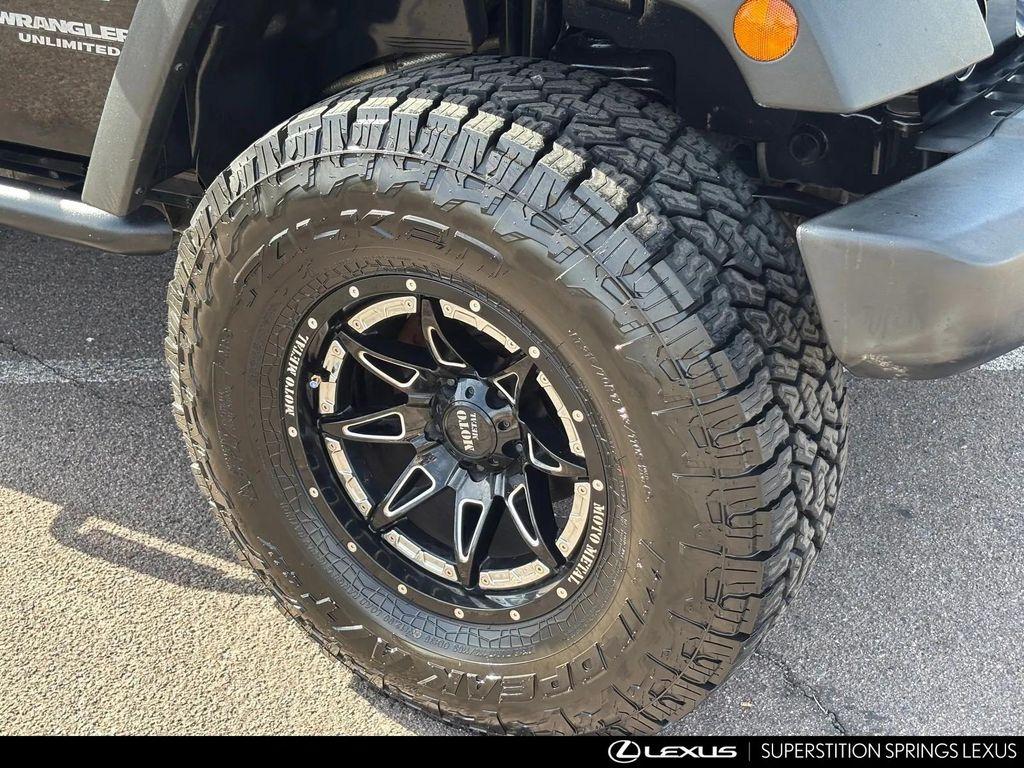 used 2017 Jeep Wrangler Unlimited car, priced at $19,588