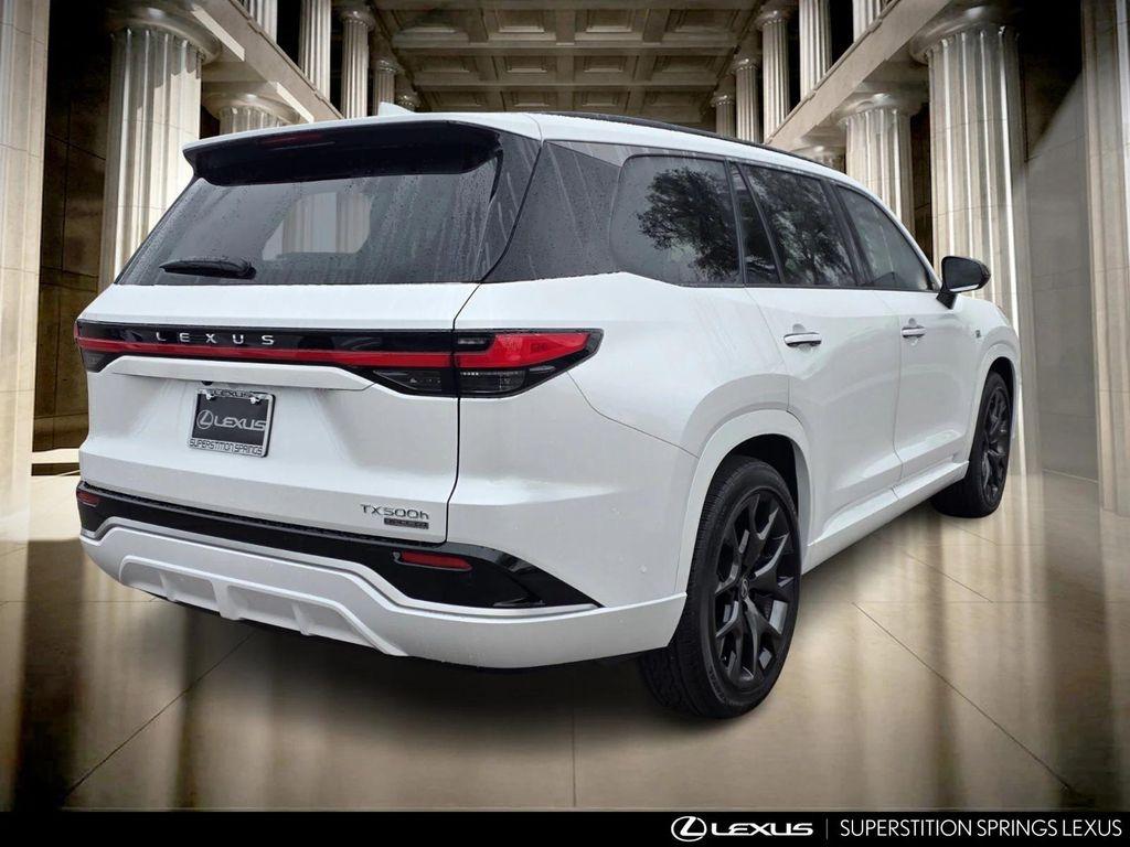 new 2026 Lexus TX 500h car, priced at $74,505