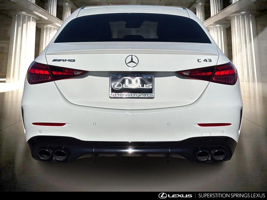 used 2023 Mercedes-Benz AMG C 43 car, priced at $39,774