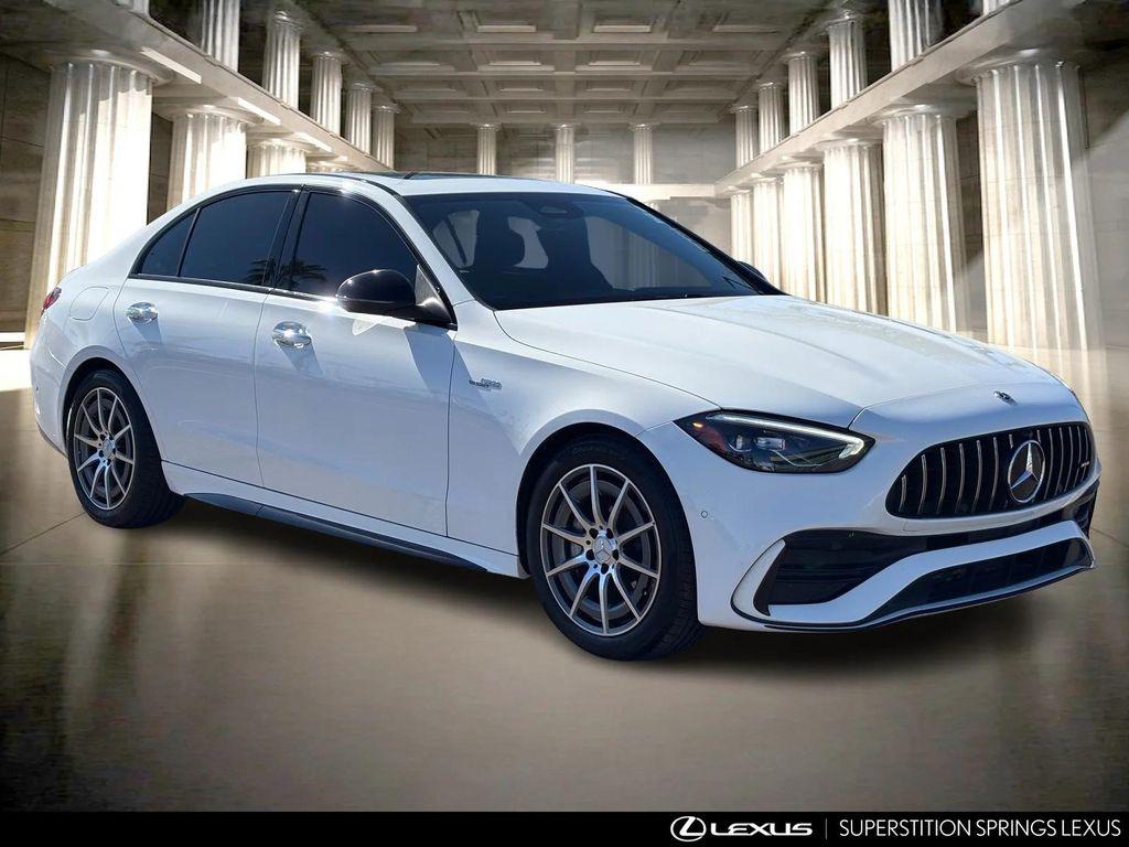 used 2023 Mercedes-Benz AMG C 43 car, priced at $39,774