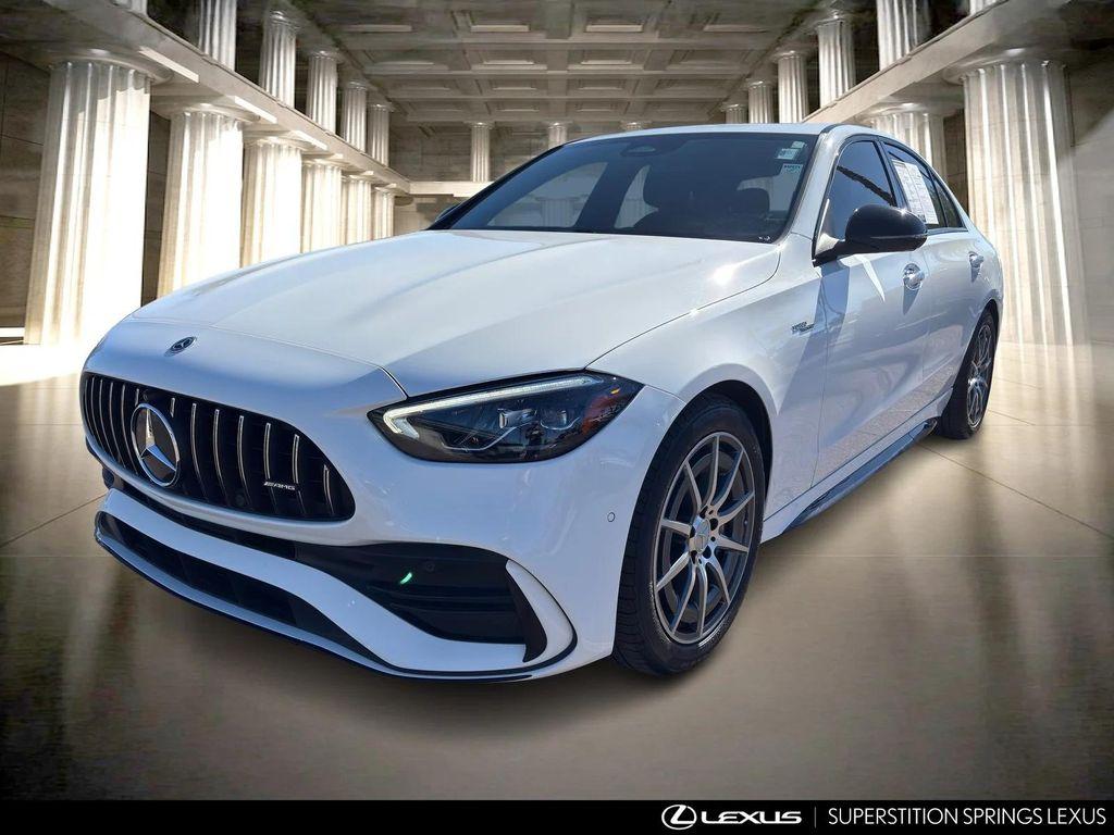 used 2023 Mercedes-Benz AMG C 43 car, priced at $39,774