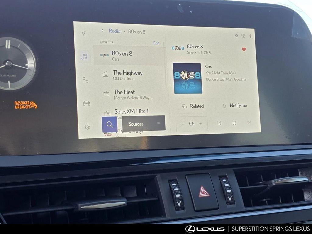 new 2025 Lexus ES 300h car, priced at $48,785