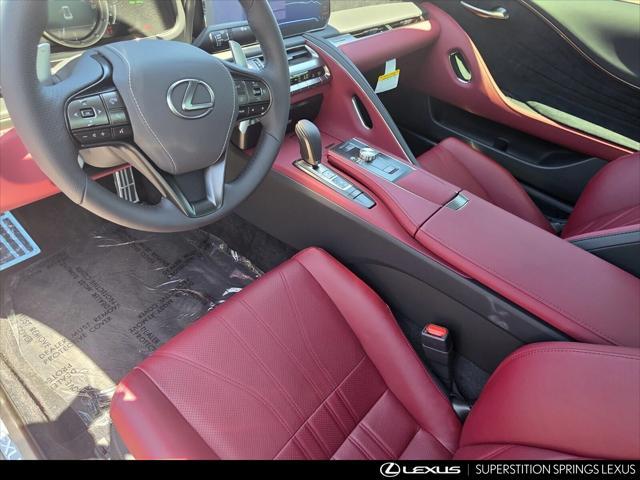 new 2025 Lexus LC 500 car, priced at $105,210