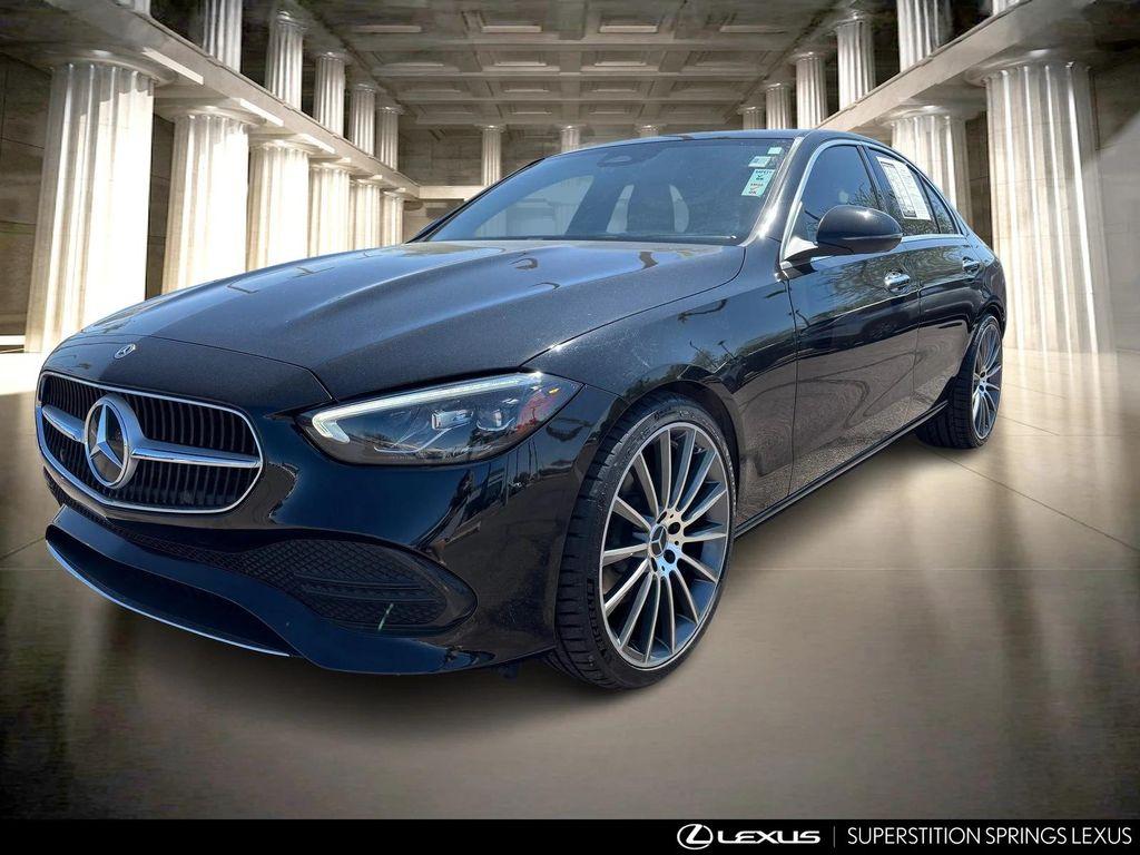 used 2022 Mercedes-Benz C-Class car, priced at $32,894