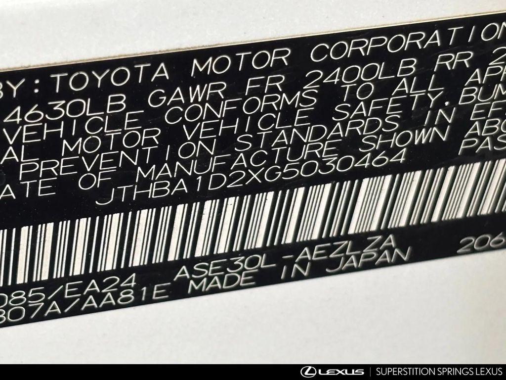 used 2016 Lexus IS 200t car, priced at $19,998