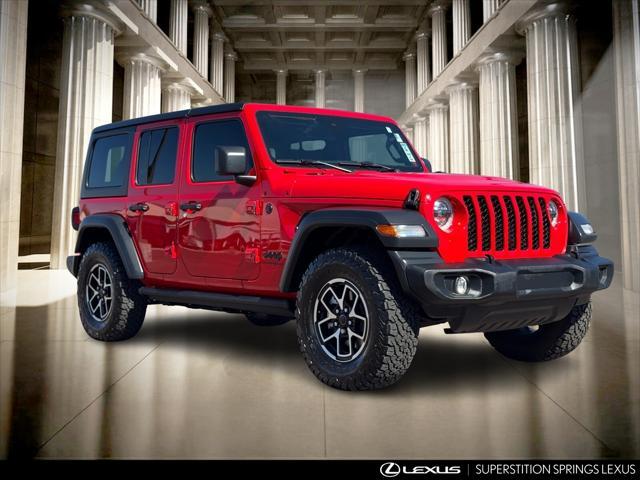 used 2024 Jeep Wrangler car, priced at $37,679