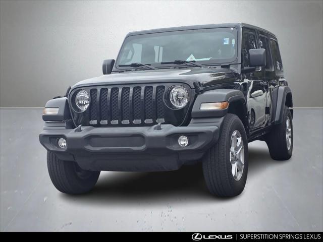used 2022 Jeep Wrangler Unlimited car, priced at $32,571