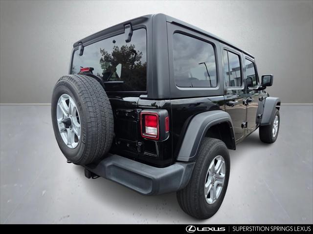 used 2022 Jeep Wrangler Unlimited car, priced at $32,571